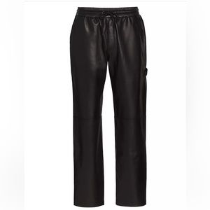 Frame Leather Jogger Pants